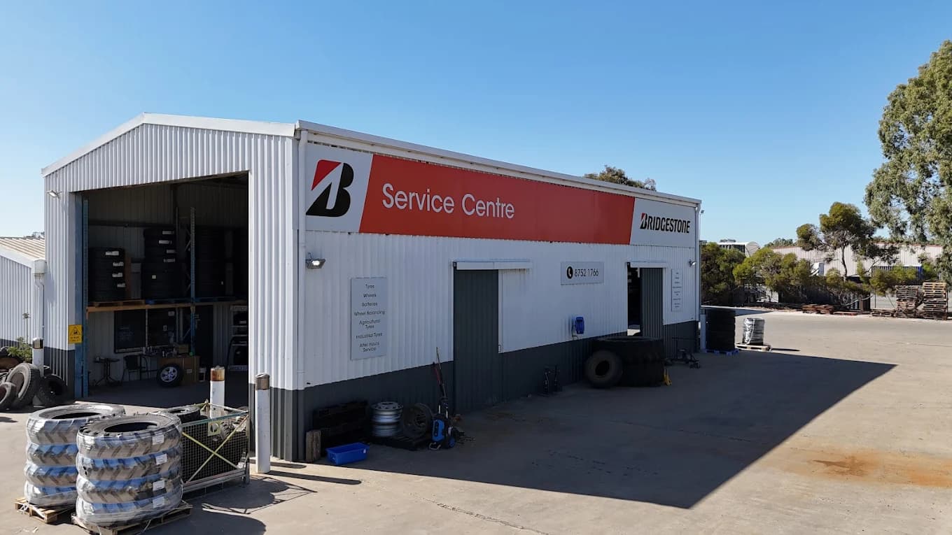 Bordertown Tyre and Wheel Co. Bridgestone Service Centre in the Bordertown Industrial Estate